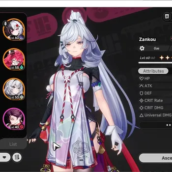 Neverness to Everness Accounts SEA|HL44|9SSR|4 Limited[Zankou+Sign,Nanally A1+Sign,Lachimosa