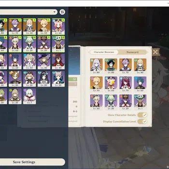 Genshin Impact Accounts Others Asia|AR 51|3 Limited (Skirk,Durin,Venti) + Standard Jean|Reuni ON|Male MC|Take Mail|Check