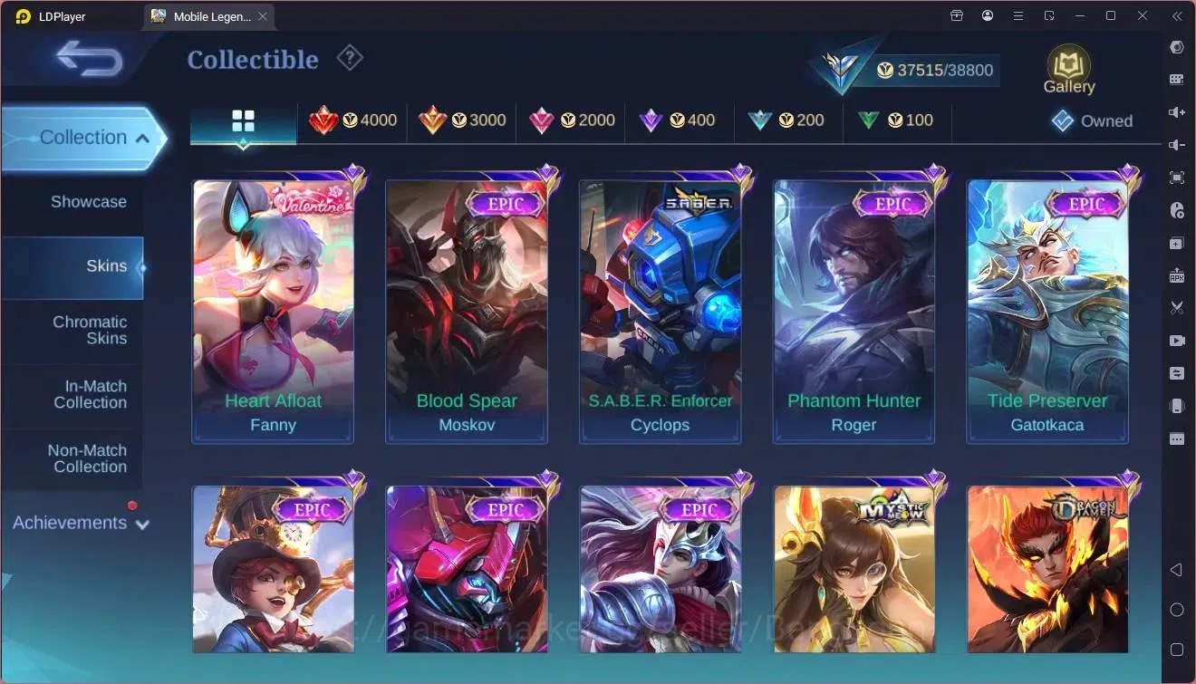 Mobile Legends: Bang Bang Accounts Global|Hero 127|Skin 185|Expert|Luckybox Akai|CC N image 13