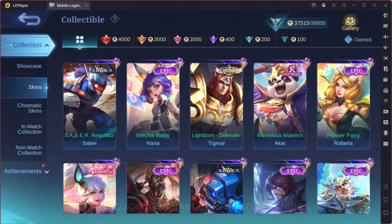Mobile Legends: Bang Bang Accounts Global|Hero 127|Skin 185|Expert|Luckybox Akai|CC N image 14