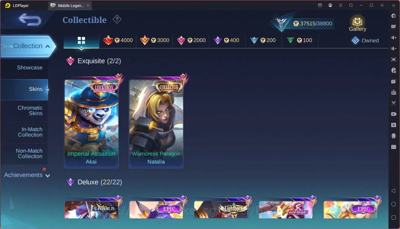 Mobile Legends: Bang Bang Accounts Global|Hero 127|Skin 185|Expert|Luckybox Akai|CC N image 15