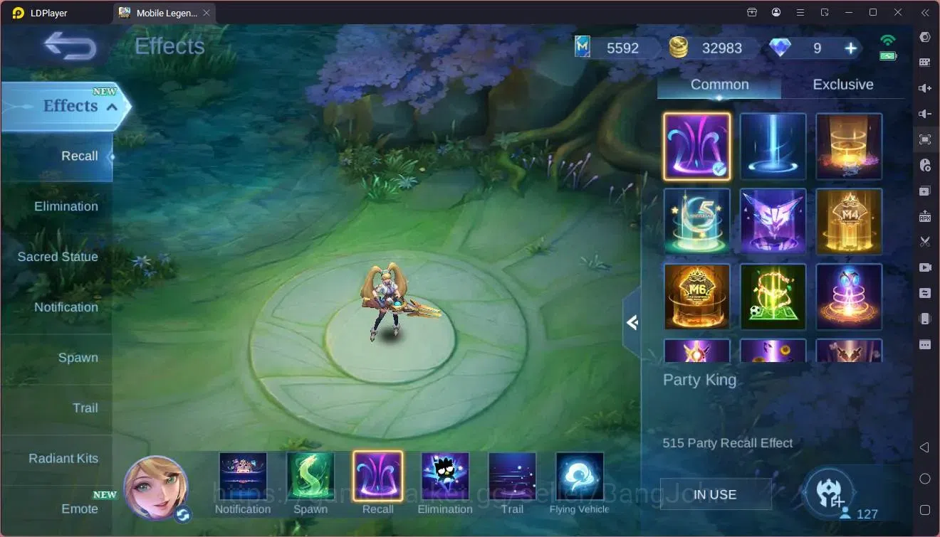 Mobile Legends: Bang Bang Accounts Global|Hero 127|Skin 185|Expert|Luckybox Akai|CC N image 17