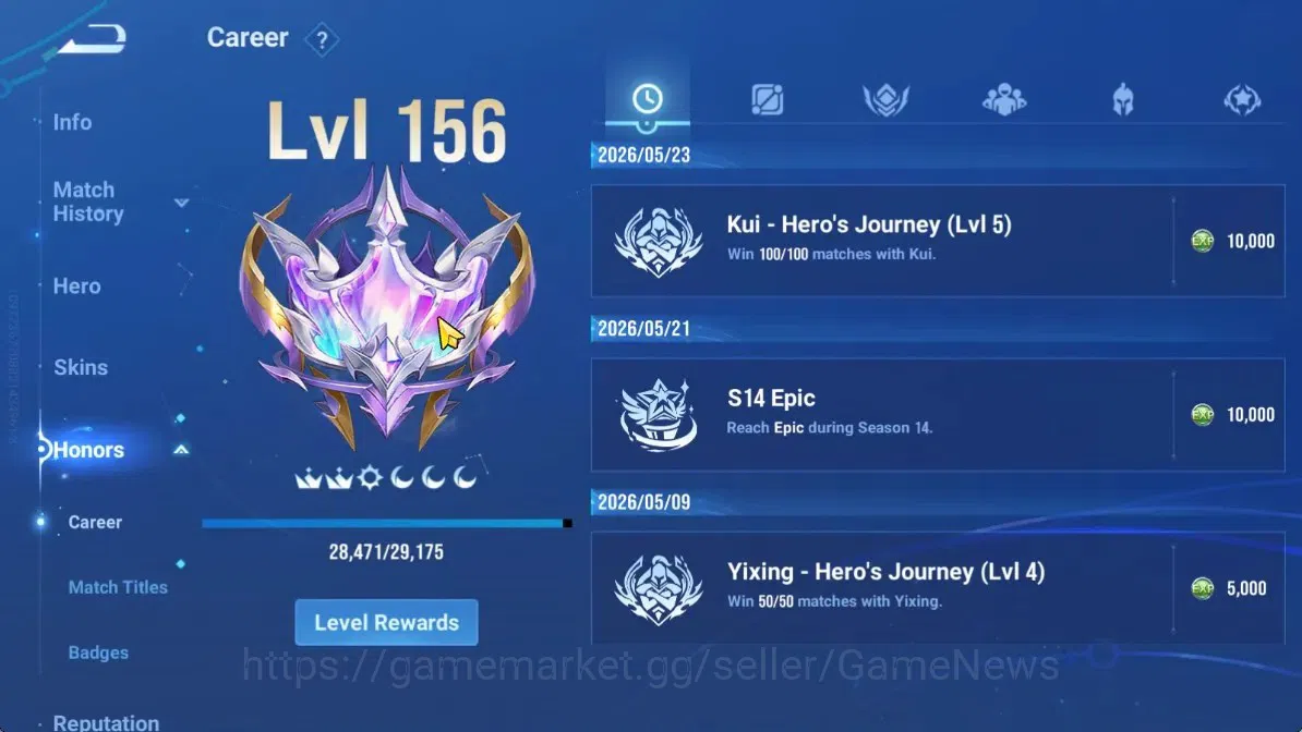 Honor of Kings Accounts Hero112 Skin234|Kongming(Mythic),Mozi(Ultraman),Li image 7