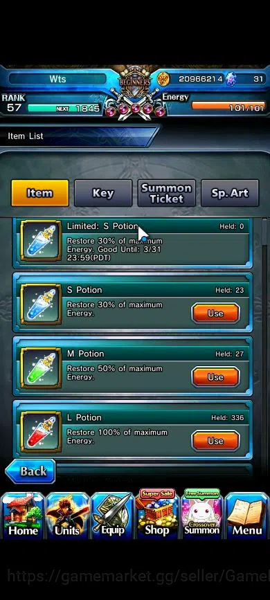 Grand Summoners Accounts Starter Global|Rank 57|Starter|14 Ascend| InumutaTW, LizaTW, ChloeTW, S Miyu, Jay, Momo, Isliid 2