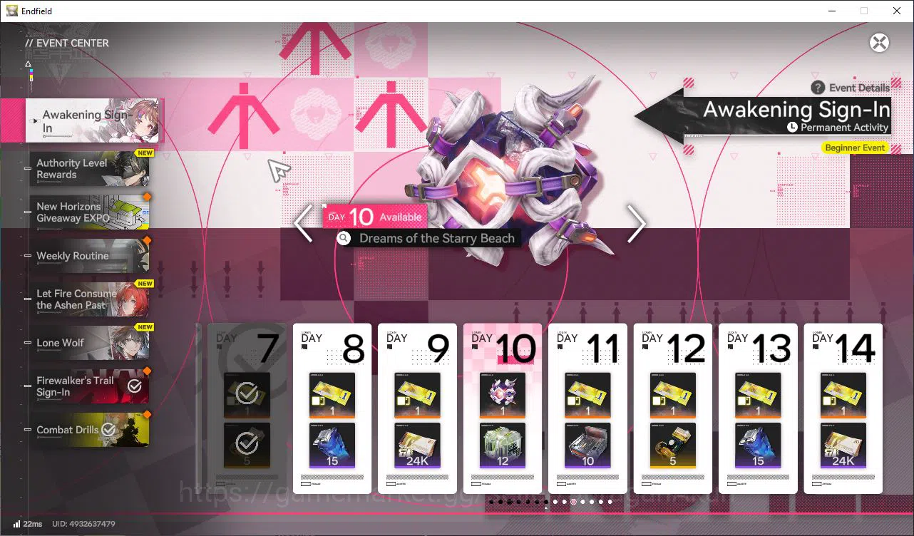 Arknights: Endfield Accounts Asia Lv28|3820 Arsenal|4SSR(Last Rite,Gilberta,Ard image 7