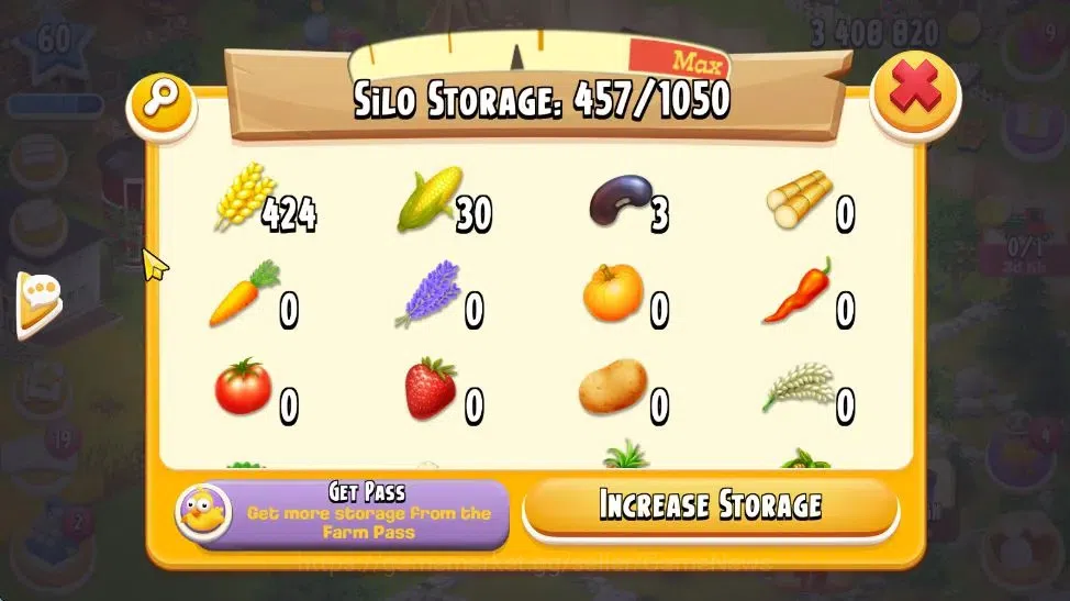 Hay Day Accounts Lvl 60 | Silo Storage 1050 + Barn Storage 4050 + 3 image 10