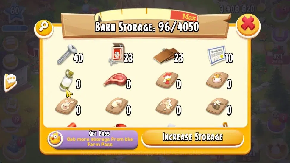 Hay Day Accounts Lvl 60 | Silo Storage 1050 + Barn Storage 4050 + 3 image 11
