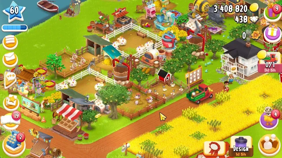 Hay Day Accounts Lvl 60 | Silo Storage 1050 + Barn Storage 4050 + 3 image 2