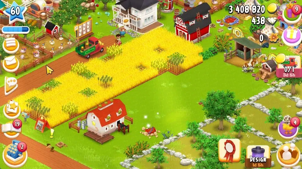 Hay Day Accounts Lvl 60 | Silo Storage 1050 + Barn Storage 4050 + 3 image 3