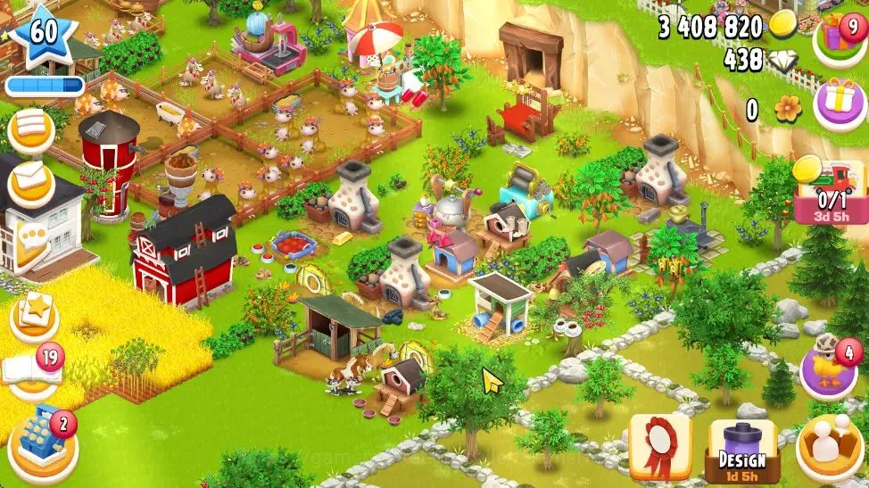 Hay Day Accounts Lvl 60 | Silo Storage 1050 + Barn Storage 4050 + 3 image 4