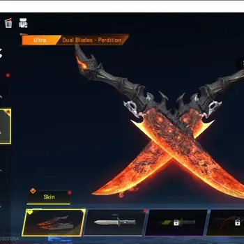 Blood Strike Accounts Rare Skin ASIA|Meele Ultra Dual Blades Perdition|Anniv FAL Evo Draco|13 Ultra UMP45 Oni Piercer,QBZ995