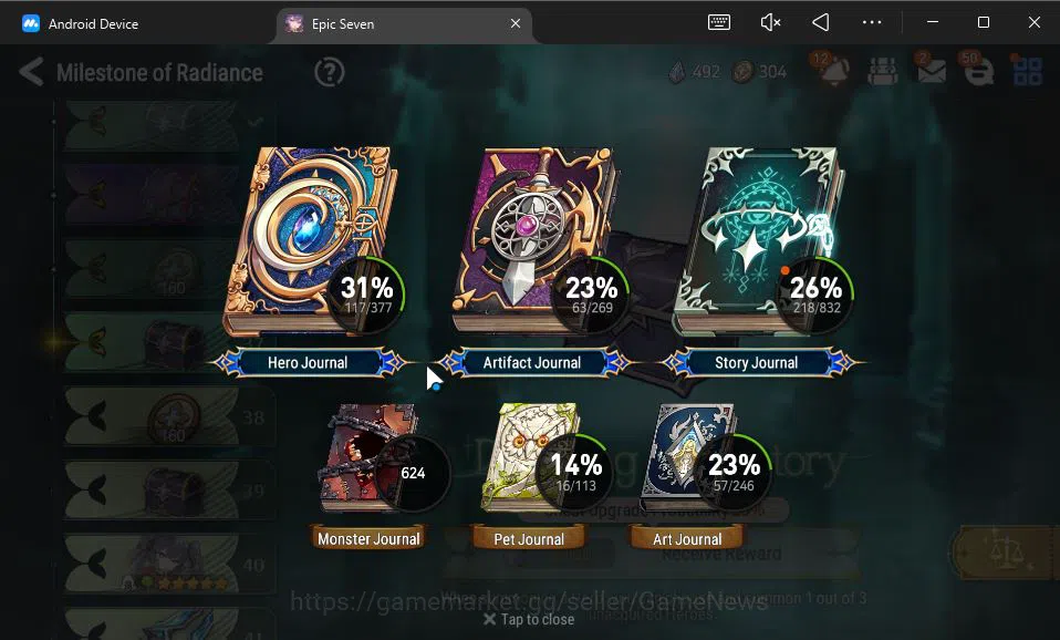 Epic Seven Accounts GLOBAL Unverif|New Era|7 ML(Salome,WOTM Tenebria,H image 18