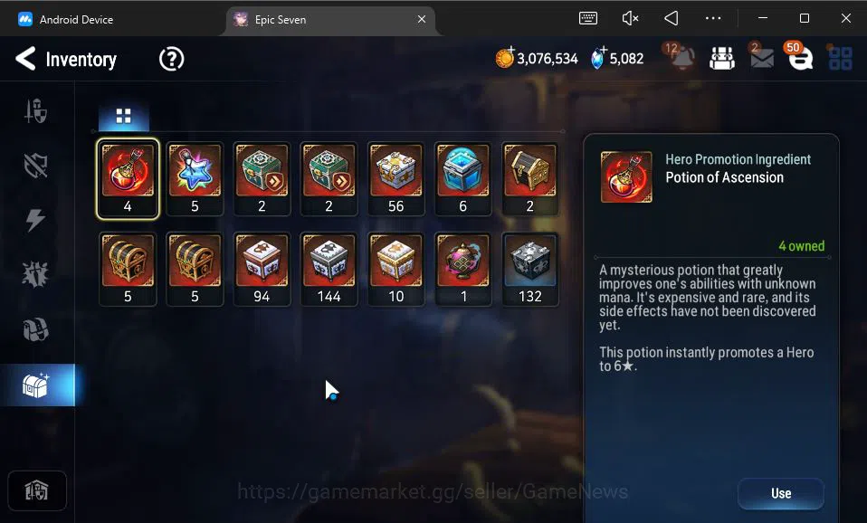 Epic Seven Accounts GLOBAL Unverif|New Era|7 ML(Salome,WOTM Tenebria,H image 7