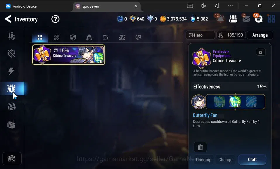 Epic Seven Accounts GLOBAL Unverif|New Era|7 ML(Salome,WOTM Tenebria,H image 9
