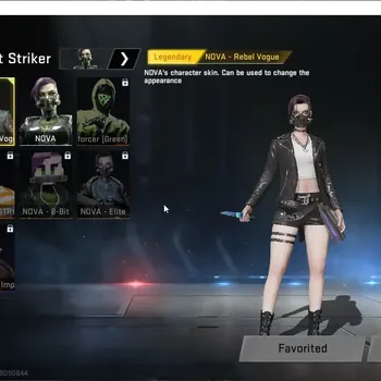 Blood Strike Accounts Collab Skin ASIA|1 ULTRA MELEE: BUTTERFLY KNIFE - SYNTHWAVE|1 LEGENDARY STRIKER: NOVA - Rebel