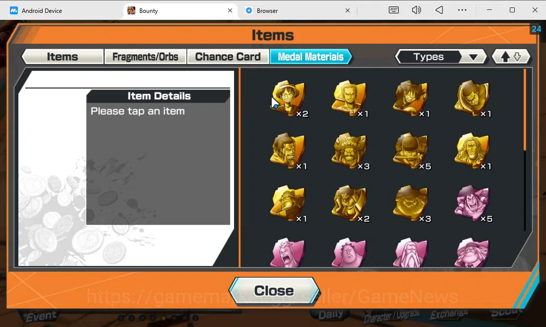One Piece Bounty Rush Accounts Global|4 EX|T5E Jaygarcia Saturn,King of TP Gol D  image 7