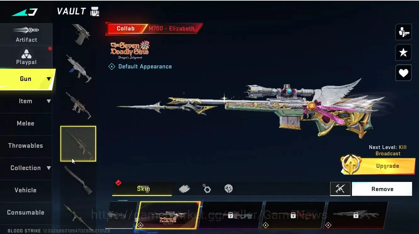 Blood Strike Accounts ASIA|ETERNAL DEagle-Scorpius|Collab 7DS[M700,AK47, image 13