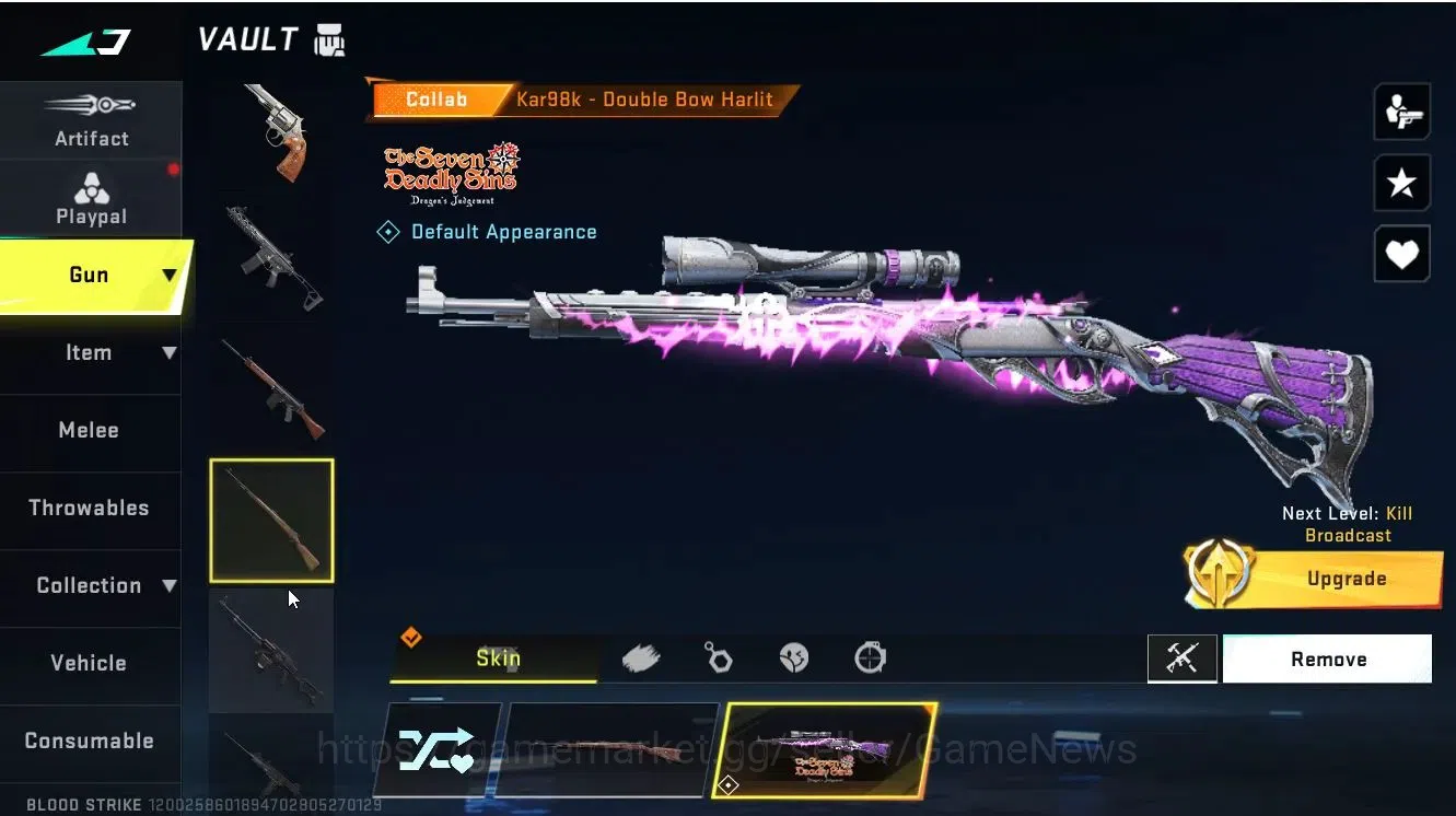 Blood Strike Accounts ASIA|ETERNAL DEagle-Scorpius|Collab 7DS[M700,AK47, image 17