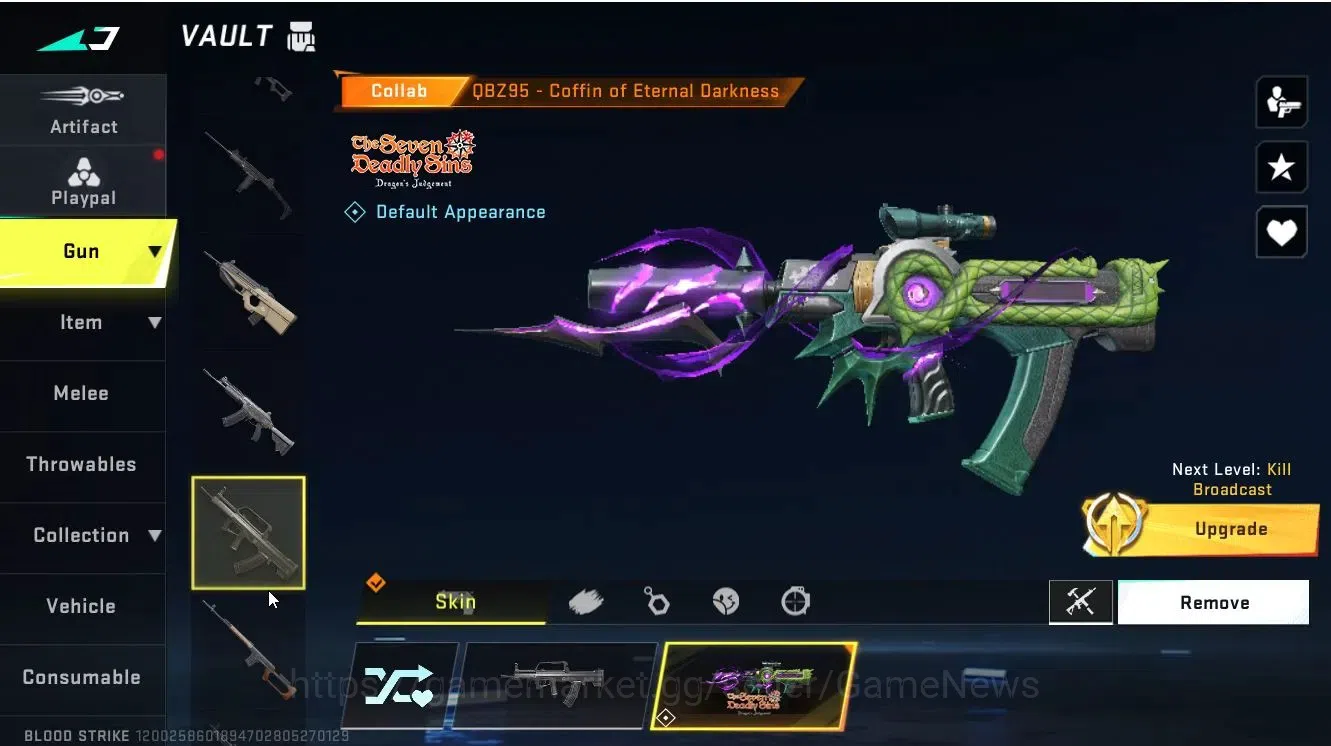 Blood Strike Accounts ASIA|ETERNAL DEagle-Scorpius|Collab 7DS[M700,AK47, image 18