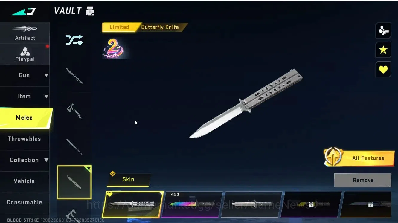 Blood Strike Accounts ASIA|ETERNAL DEagle-Scorpius|Collab 7DS[M700,AK47, image 19