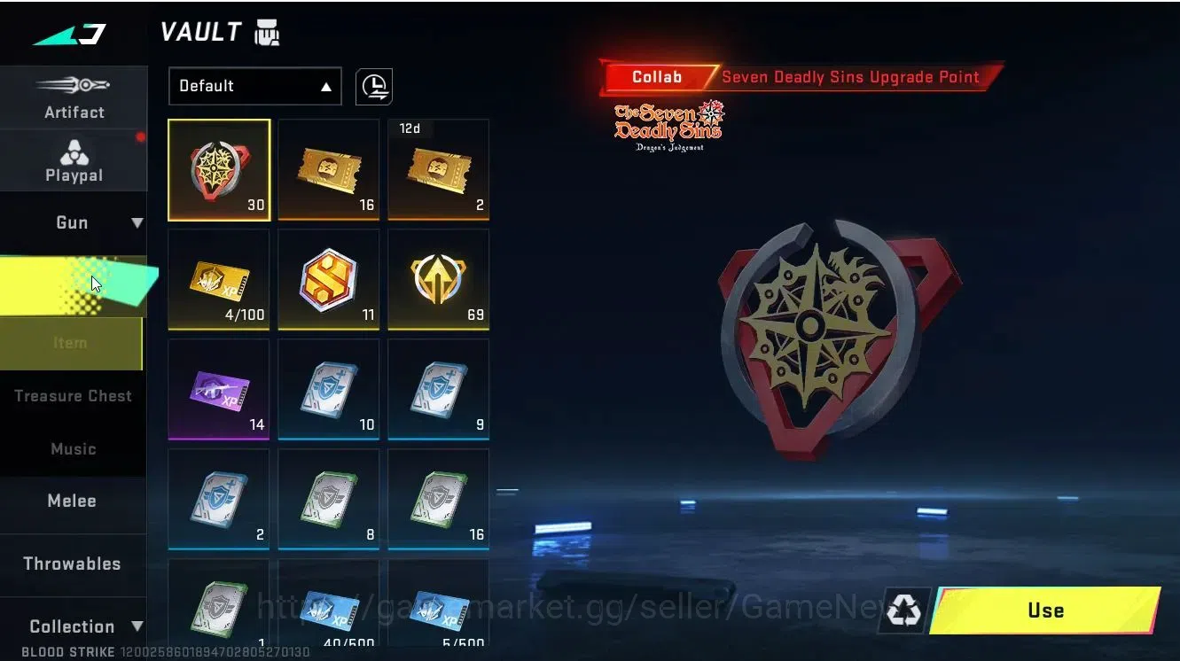 Blood Strike Accounts ASIA|ETERNAL DEagle-Scorpius|Collab 7DS[M700,AK47, image 20
