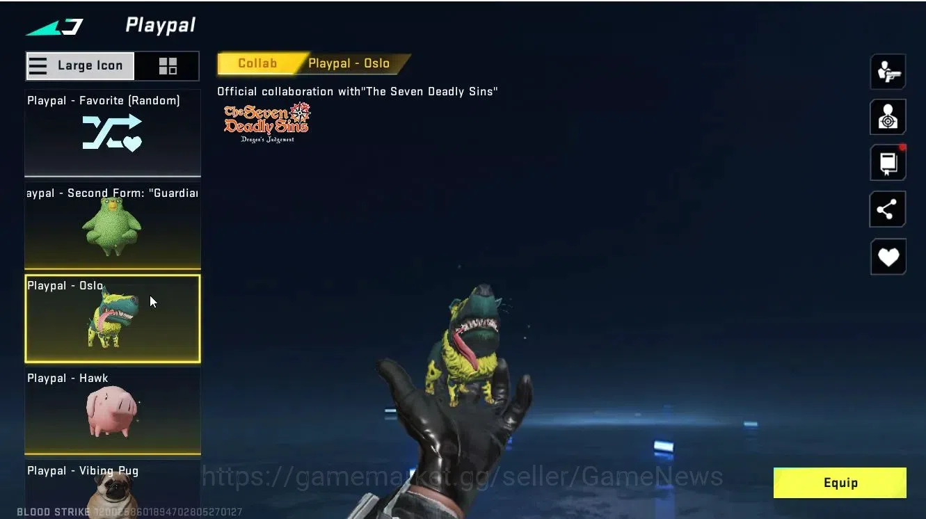 Blood Strike Accounts ASIA|ETERNAL DEagle-Scorpius|Collab 7DS[M700,AK47, image 9