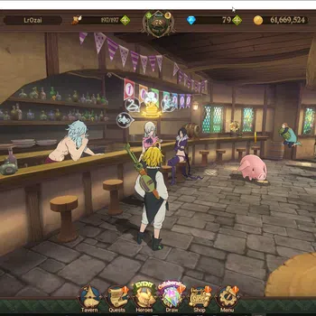 The Seven Deadly Sins: Grand Cross Accounts Midgame Global|3,1M CC|87 LS|6LR + 9UR+FullCollab Gachiakuta|Lilia,H