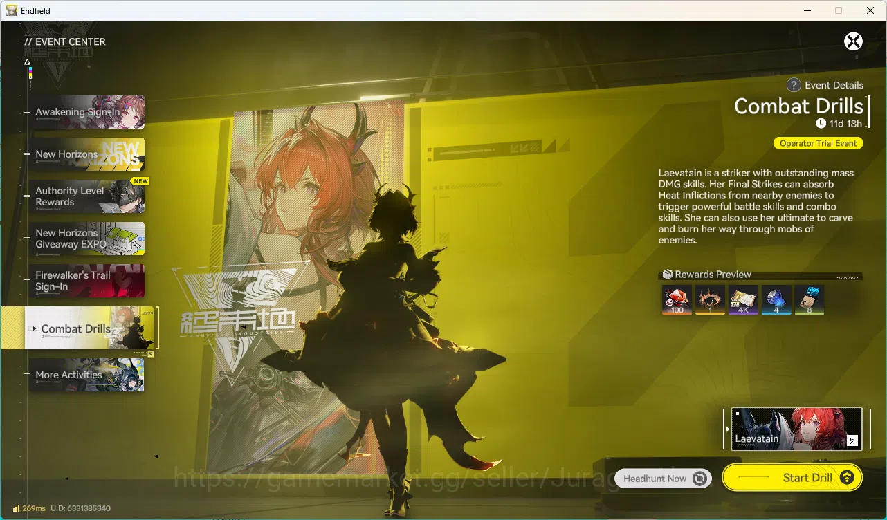 Arknights: Endfield Accounts NA/EU|Fresh starter Day 2 Login|Laevatain + Avywen image 4