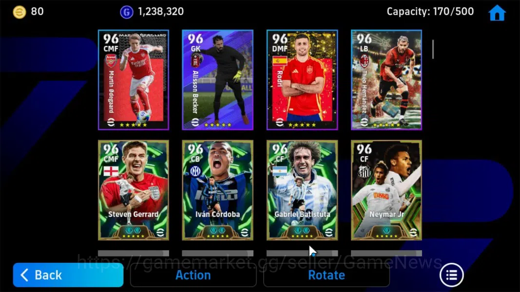 eFootball Accounts Android|BigTime Eden Hazard,Epic Oliver Kahn,Ronal image 6