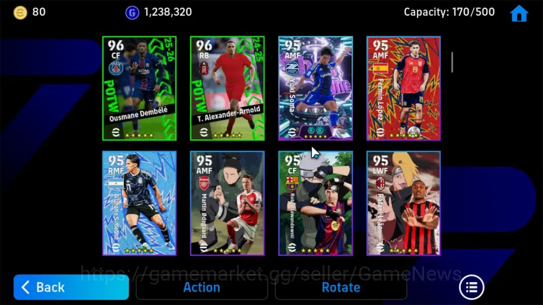 eFootball Accounts Android|BigTime Eden Hazard,Epic Oliver Kahn,Ronal image 7