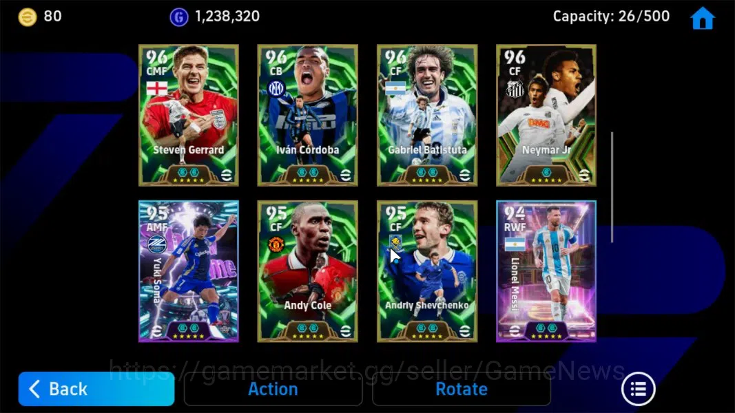 eFootball Accounts Android|BigTime Eden Hazard,Epic Oliver Kahn,Ronal image 9