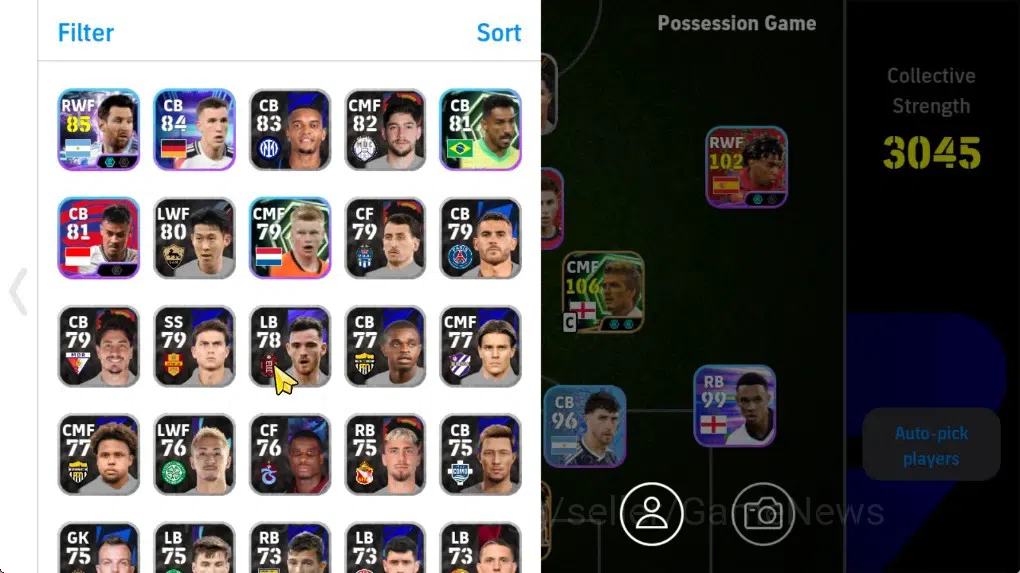 eFootball Accounts Android|BigTime Gianluigi Buffon,Epic David Beckha image 2
