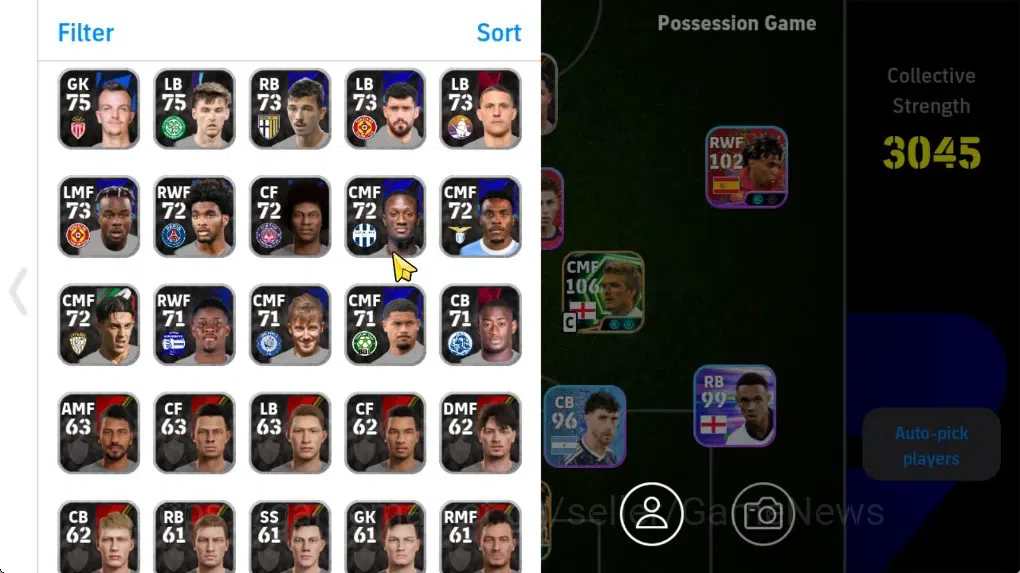eFootball Accounts Android|BigTime Gianluigi Buffon,Epic David Beckha image 3