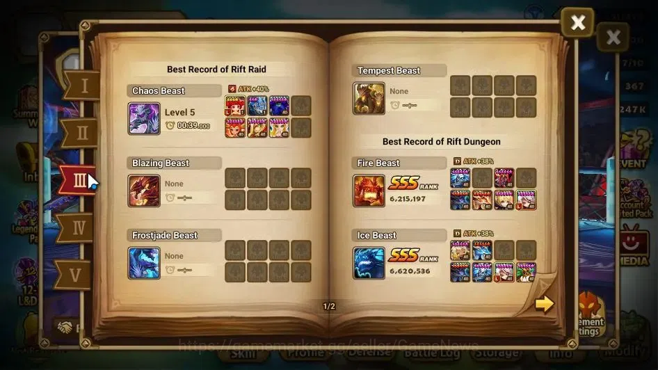 Summoners War: Sky Arena Accounts GLOBAL Lv 96|2 LD[Kiara,Nezuko Dark]|23 Total NB5[ image 5