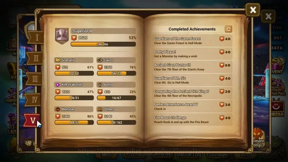 Summoners War: Sky Arena Accounts GLOBAL Lv 96|2 LD[Kiara,Nezuko Dark]|23 Total NB5[ image 7