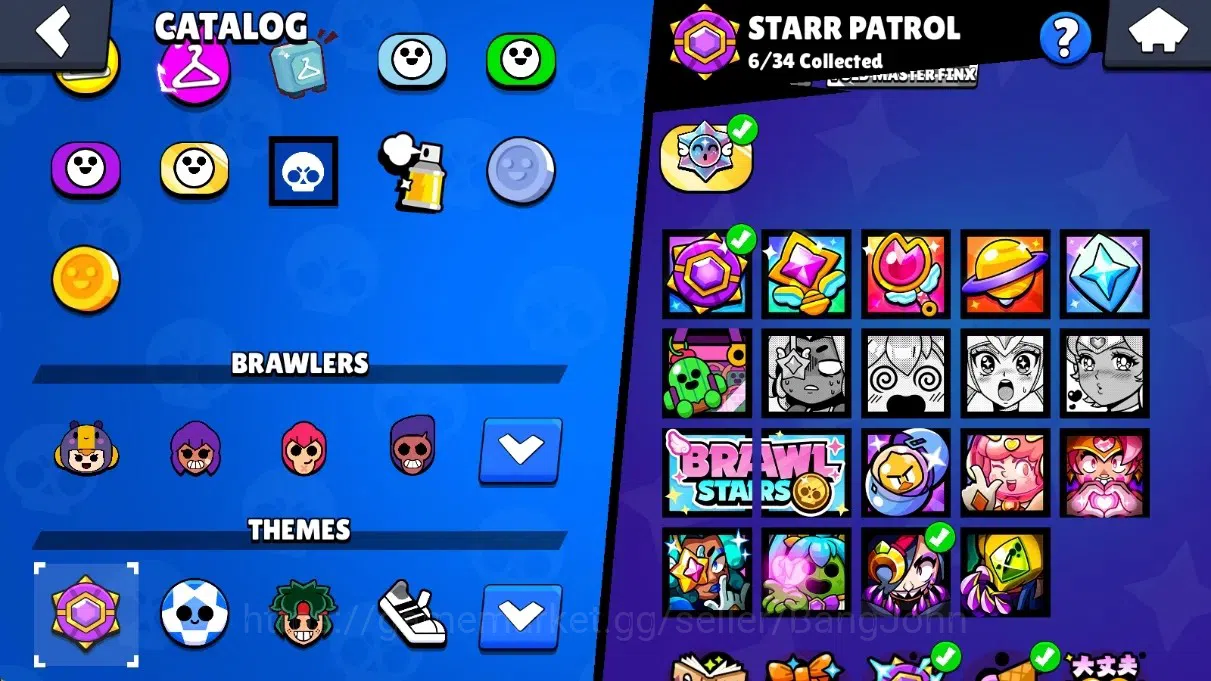Brawl Stars Accounts Global | 1896 Thropy |22 Brawlers - 1 Max+Hypercha image 13