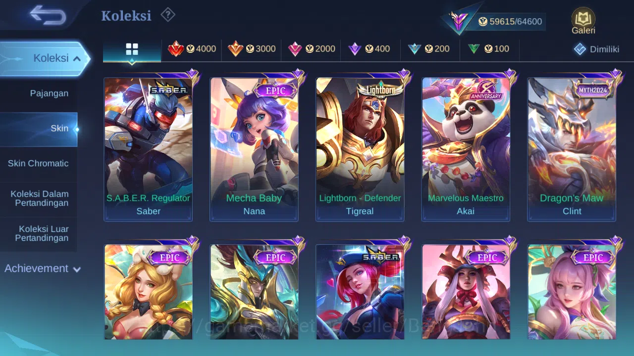 Mobile Legends: Bang Bang Accounts Hero 132 Skin 259 | KOF Karina | Luckybox Franco,  image 4