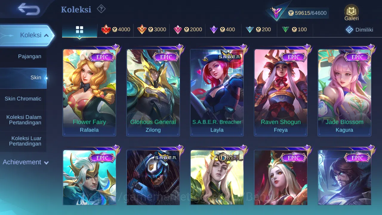 Mobile Legends: Bang Bang Accounts Hero 132 Skin 259 | KOF Karina | Luckybox Franco,  image 5
