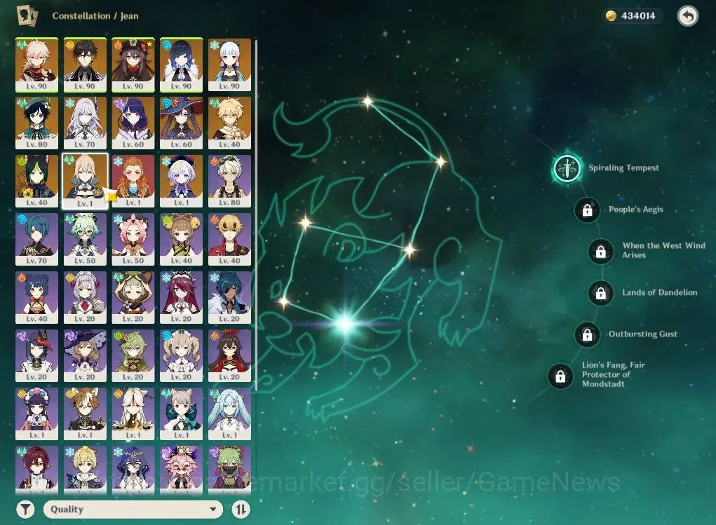 Genshin Impact Accounts ASIA|AR56|8Limited+2(*5Weapon)|Skrik,Yelan,Ayaka,K image 5