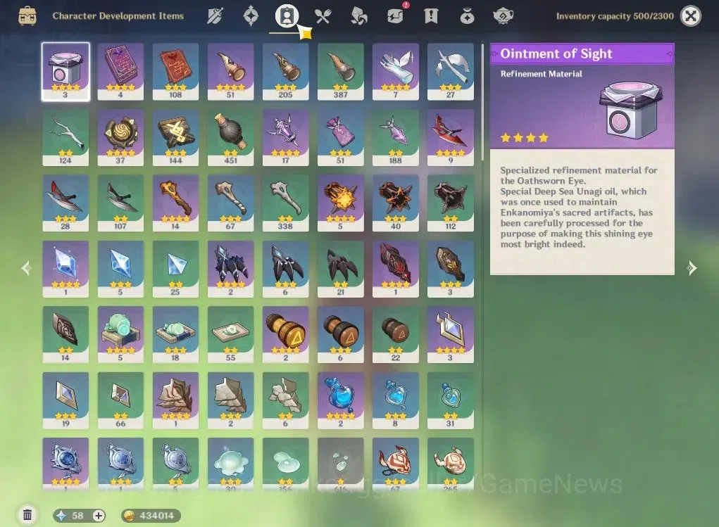 Genshin Impact Accounts ASIA|AR56|8Limited+2(*5Weapon)|Skrik,Yelan,Ayaka,K image 8