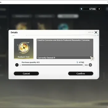 Wuthering Waves Accounts Others NA |UL 45|Ready Gacha 67,3k Astrite + 9 Radiant Tide & 152 Lustrous Tide|DB level 28|Female