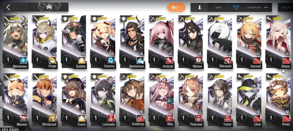 Arknights Accounts Lv 55|119 Operators + 12 Outfits|5 Limited|SilverA image 15