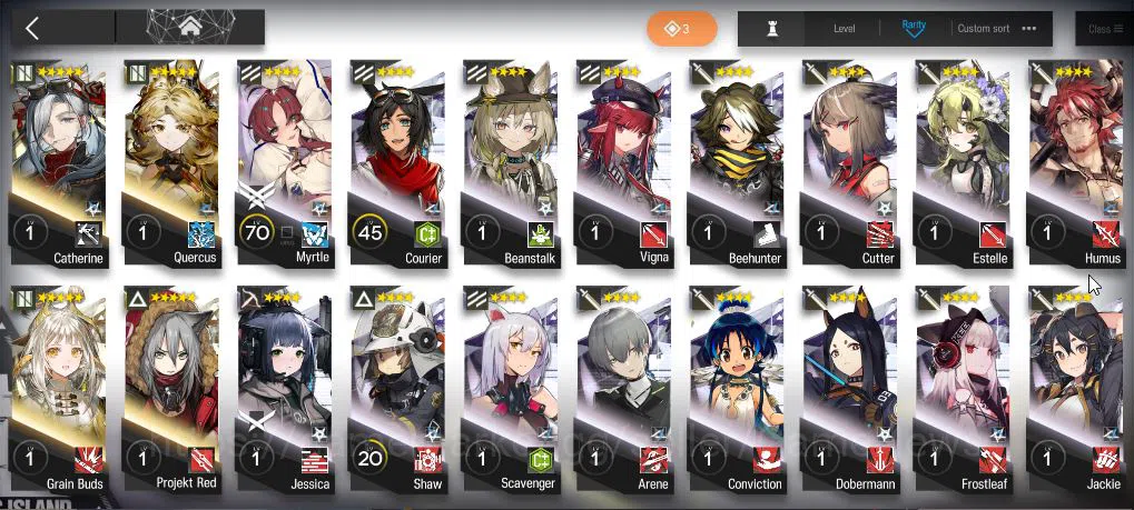 Arknights Accounts Lv 55|119 Operators + 12 Outfits|5 Limited|SilverA image 16