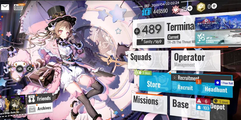 Arknights Accounts Lv 55|119 Operators + 12 Outfits|5 Limited|SilverA image 7