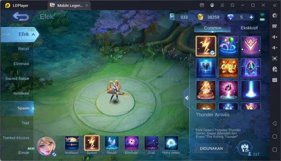 Mobile Legends: Bang Bang Accounts GLOBAL|Hero 117|Skin 251|Allstar Hanabi,Snrio FLor image 4