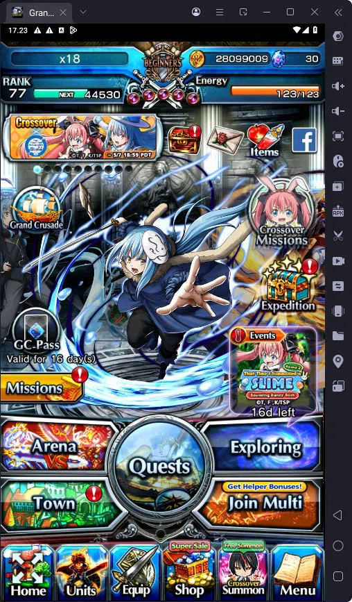Grand Summoners Accounts GLOBAL|8 Ascend|Rank 77|Sayaka Miki TW|Mami Tomoe| image 2
