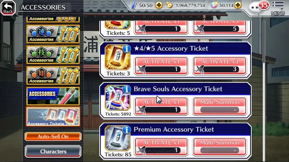Bleach: Brave Souls Accounts Others [GLOBAL]50K Orb|DreamT Ichigo,TYBW26 Yukio,Riruka,TYBW25 Yoruici,New Ver Ichigo,SwimS25 19