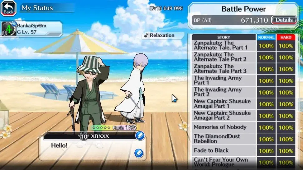 Bleach: Brave Souls Accounts Others [GLOBAL]50K Orb|DreamT Ichigo,TYBW26 Yukio,Riruka,TYBW25 Yoruici,New Ver Ichigo,SwimS25 6