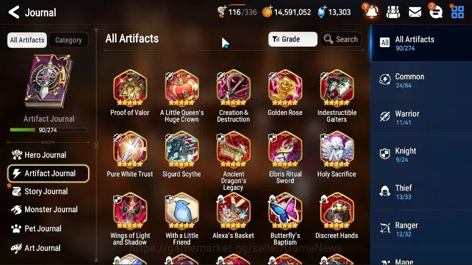 Epic Seven Accounts High-End GLOBAL UnVerif|New Era|21 ML(Rhianna, LC Bellona, Monarch Iseria, A Vildred, Harsetti, E 12