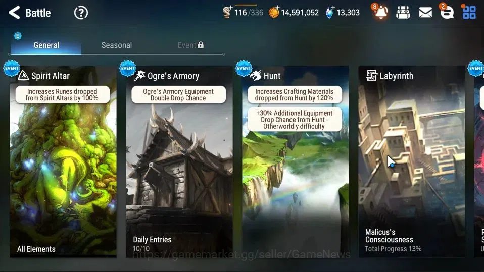 Epic Seven Accounts High-End GLOBAL UnVerif|New Era|21 ML(Rhianna, LC Bellona, Monarch Iseria, A Vildred, Harsetti, E 17